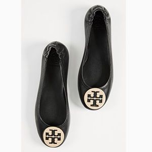 TORY BURCH Minnie Flats (WELL-LOVED!)